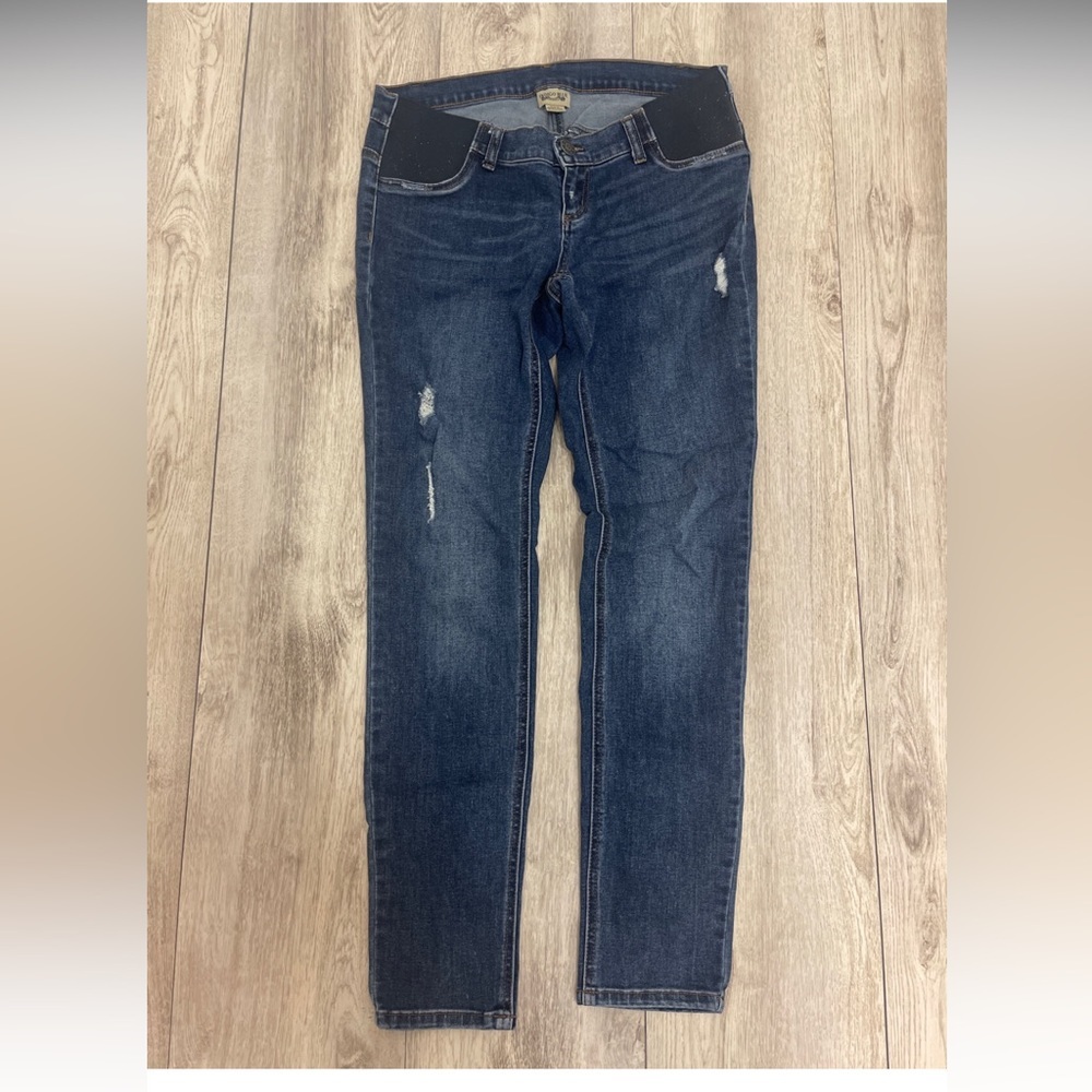 Indigo Blue medium maternity Jeans